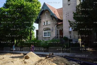 Sopot, Remont ulicy 3 maja w Sopocie. 29.06.2022 /...