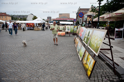 Festiwal Wilno na Targu Weglowym w Gdansku. Jarmark...