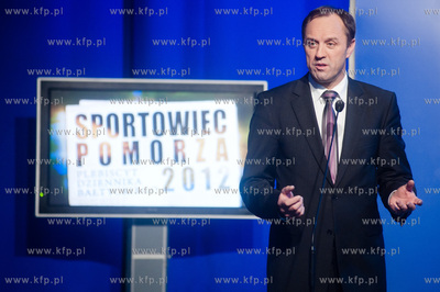 Gdansk. Stidio TVP Gdansk. Gala wreczenia nagrod w...