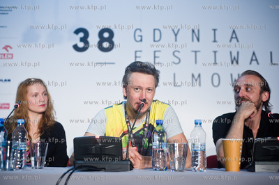 38 Gdynia Festiwal Filmowy. Konferencja prasowa filmu...