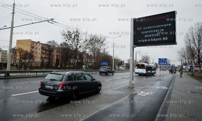 Gdynia. Ul. Morska. Prezentacja pierwszej tablicy zmiennej...