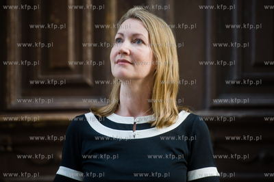 Gdansk. Wrzeszcz. Dr. Aleksandra Richie, autorka ksiazki...