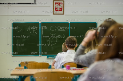 Gdansk. Szkola Podstawowa nr 85. Sprawdzian szostoklasisty.
01.04.2015...