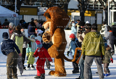 Sopot, Molo. Wizyta Lwa Alexa, jednego z bohaterow...