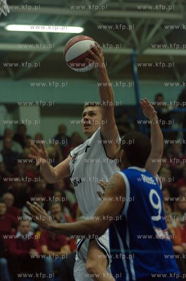 Slupsk. Mecz koszykowki Energa Czarni Slupsk vs AZS...