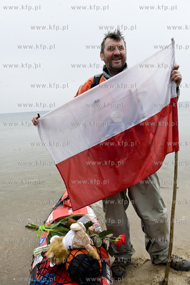 Gdansk Sobieszewo Nz  Marek Kaminski poczas Zimowej...