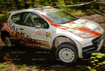 Grzybno. Odcinek specjalny  6-go Rajdu Lotos Baltic...