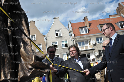 Odsloniecie pomnika Swietopelka II Wielkiego na skwerze...