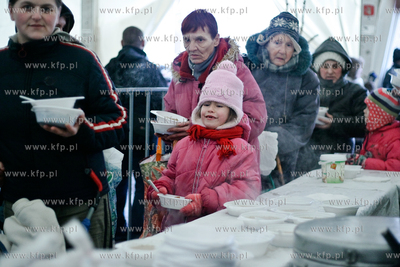 Juz po raz szesnasty zorganizowano Wigilie dla ubogich,...