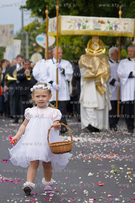 Procesja Bozego Ciala parafii sw. Maksymiliana Kolbe...