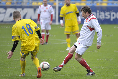 Gdynia. Stadion Miejski. Mecz na 60. urodziny Janusza...