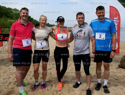 Na plaży w Gdańsku-Brzeźnie odbył się w Warriors...