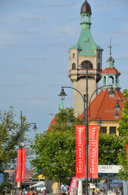 Sopot. Sopot Film Festival 2016. Reklama fetiwalu w...