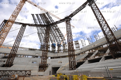 Budowa PGE ARENA GDANSK.25.05.2010fot. Wojtek Jakubowski...