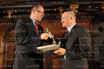 XV Final wyborow Pomorski Biznesmen Roku2008 w gdanskim...