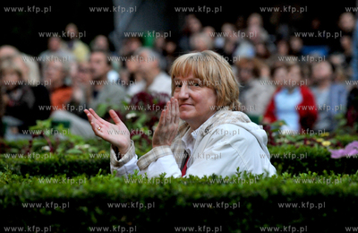 Gdansk. Park oliwski, V Miedzynarodowy Festiwal Mozartowski...