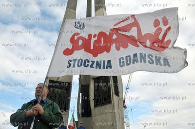 W 31. rocznice podpisania Porozumien Sierpniowych stoczniowa...