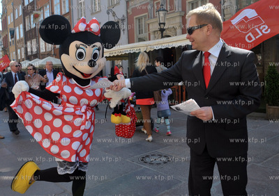 Manifestacja 1 majowa z okazji Swieta Pracy zorganizowana...