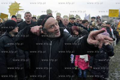 Orszak Trzech Kroli w Zukowie na Kaszubach. Wszyscy...
