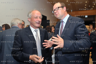 Otwarcie Teatru Szekspirowskiego w Gdansku. Aktor Pawel...