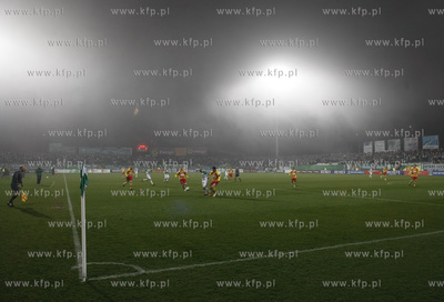 Gdansk. Mecz 1/2 finalu Remes Pucharu Polski w pilce...