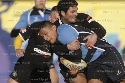Sopot. Ekstraliga rugby. Ogniwo Sopot - Arka Gdynia.
30.10.2010
fot....