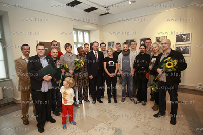 Gdansk. Ratusz Staromiejski. Uroczyste wreczenie nagrod...