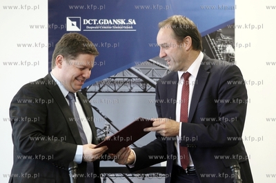 Terminal kontenerowy DCT. Obchody 5-tych urodzin terminalu...