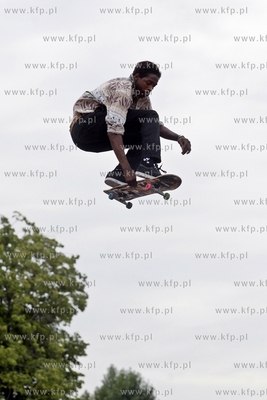 Gdansk. Plac Zebran Ludowych. Baltic Games -  Festival...