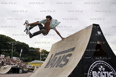 Gdansk. Plac Zebran Ludowych. Baltic Games -  Festival...