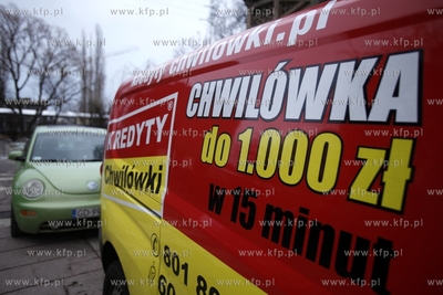 Reklama Chwilowek na samochodzie.
15.01.2014
fot....
