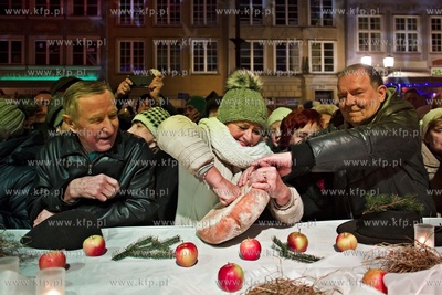 Gdańsk. Długi Targ. Wigilia miejska.
20.12.2015
fot....
