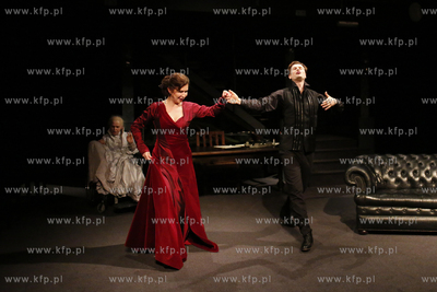 Teatr Miejski w Gdyni. Próba medialna sztuki  Pera...