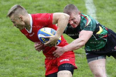 Gdynia. Mistrzostwa Europy w Rugby 7. Mecz o 11 miejsce...