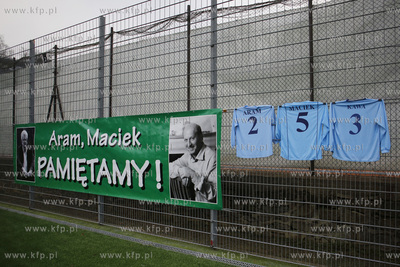 Gdansk. Boisko przy ul. Traugutta.  Sylwestrowy mecz...