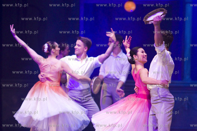 Włoska noc. Gala Sylwestrowo-noworoczna. Nz. balet.
31.12.2016
fot....