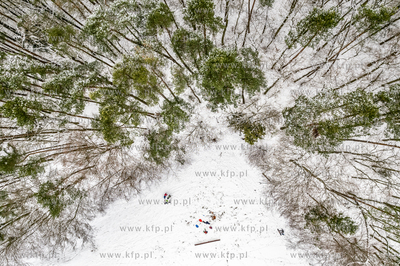 Zima. Sanki na Łysej Górze w Sopocie.
05.02.2023
fot....