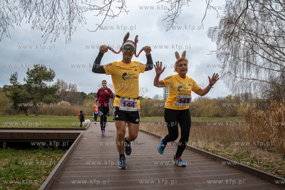 Charytatywny bieg Goń Zajączka. Wydarzenie to ma...