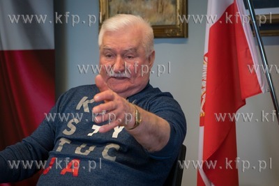 Europejskie Centrum Solidarności. Prezydent Lech Wałęsa...