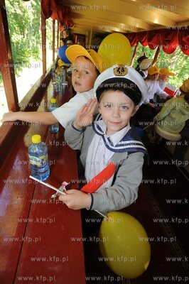 Zachodniopomorskie, Niechorze. Prezydent Lech Kaczynski...