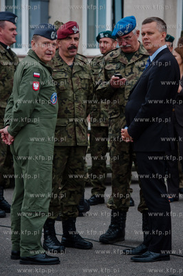 22 Baza Lotnictwa Taktycznego w Malborku. Uroczystosc...