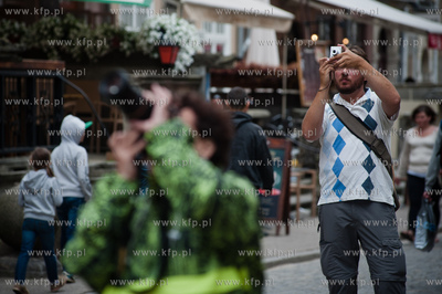 Gdansk. Ul. Piwna. Pelne turystow ulice starego miasta.
23.07.2013
fot....