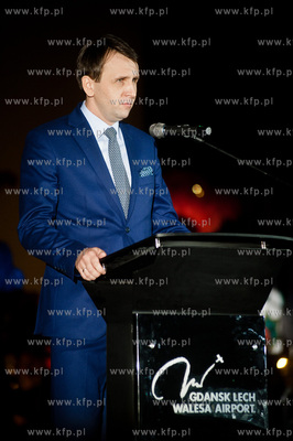 Gdansk. Amber Expo. 40 urodziny Portu Lotniczego Gdansk...
