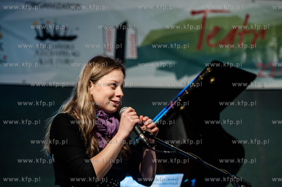 Gdansk. Teatr Lesny. Gdanskie Noce Jazzowe. Ola Tomaszewska...