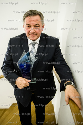 Gdansk. Ratusz Glownomiejski. Uroczystosc wreczenia...