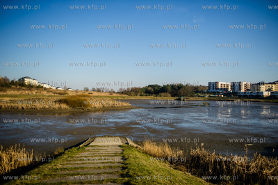 Gdansk. Pracowinicy Gdanskich melioracji oproznili...
