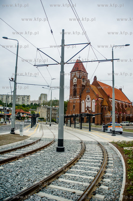 Gdansk. Siedlce. Ostatnie dni budowy linii tramwajowej...