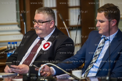 Gdansk. Nowy Ratusz. XXIII Sesja Rady Miasta Gdanska....