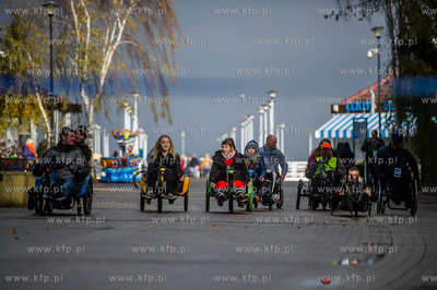 Gdańsk. Przywitanie uczestników Integracyjnego Maratonu...