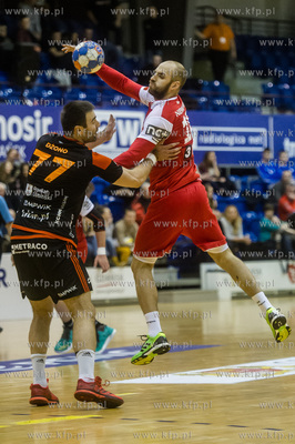 Gdańsk. Hala AWFiS. Mecz PGNiG Superligi Piłki Ręcznej,...